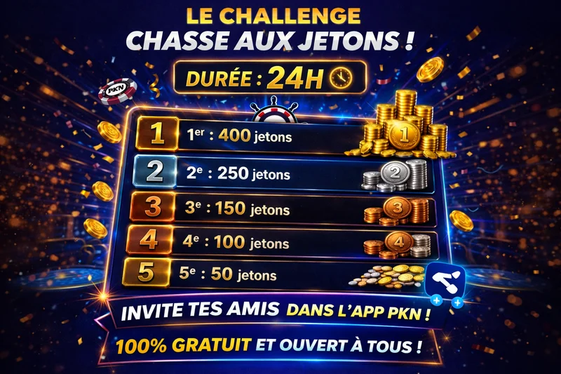 LA CHASSE AU JETONS 🏆