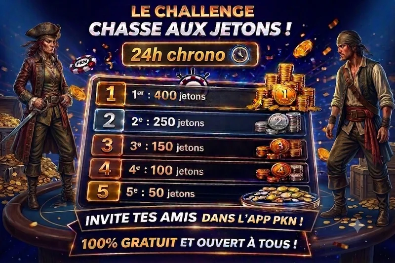 LA CHASSE AU JETONS 🏆